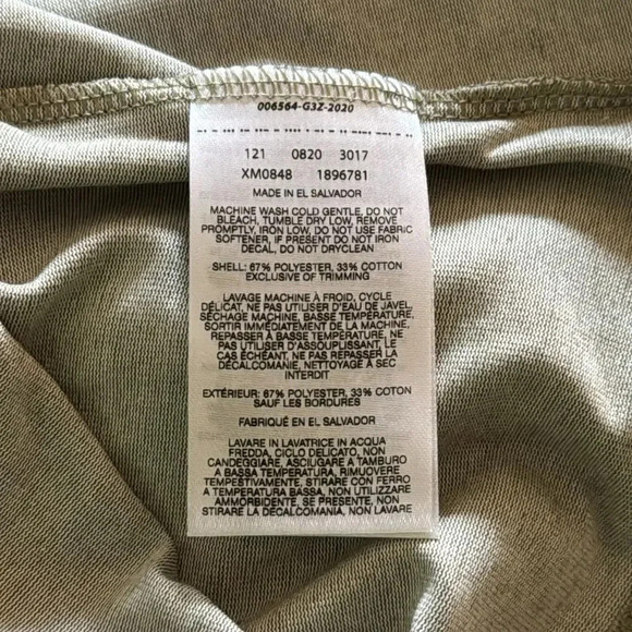 Columbia Men's Long Sleeve Raglan Tee Sage Heather XL - Picture 8 of 10